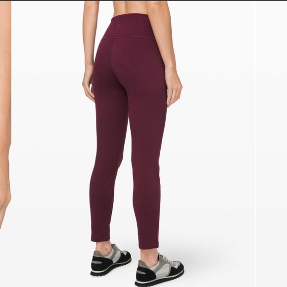 Lululemon Wunder Lounge Pant 28" *Updated Fit Dark Adobe Size 4